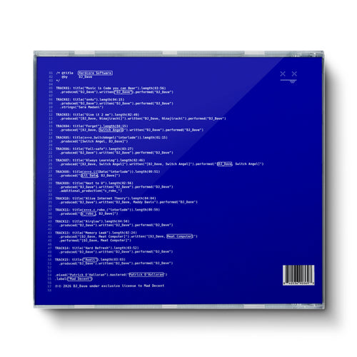 “Hardcore Software” CD