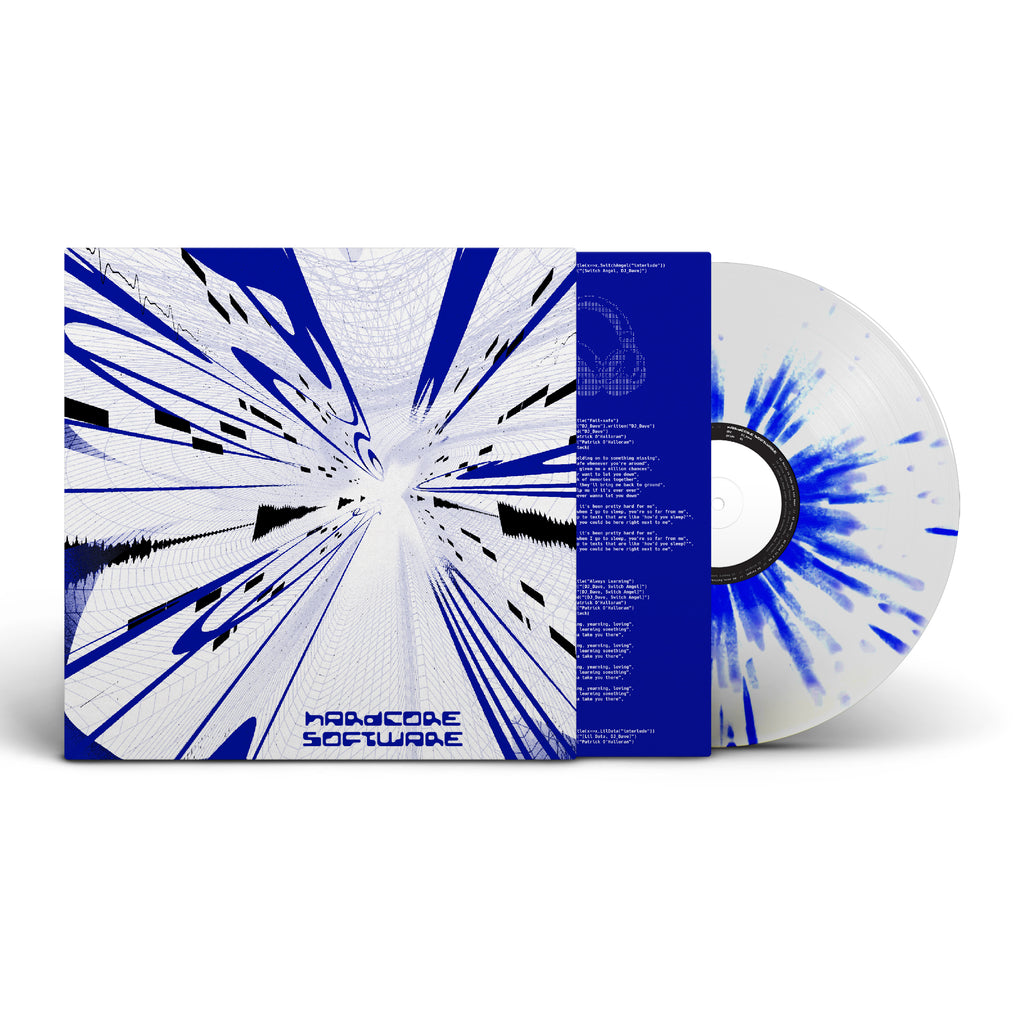 “Hardcore Software” LP (White & Blue Splatter)