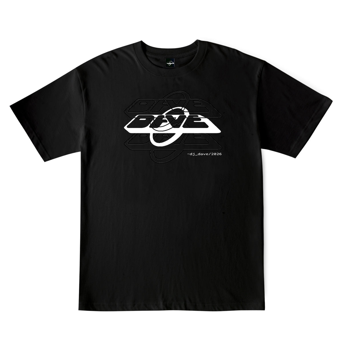 DJ_Dave T-Shirt (Black)